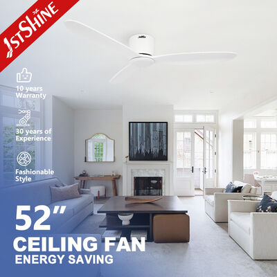 Guter Preis 5 Geschwindigkeiten Wechselstrommotor Fernbedienung LED Deckenventilator mit leichten Holzblättern Online