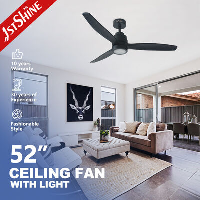 Guter Preis Fernbedienung 220V 50HZ 6 Geschwindigkeiten LED-Deckenventilator mit 3 Holzblättern Online