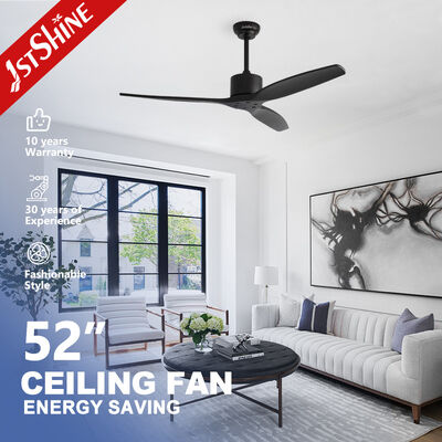 Guter Preis Schlanker und stilvoller Deckenventilator aus massivem Holz mit Fernbedienung Online