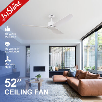 Guter Preis Gleichstrombetriebener 52-Zoll-Deckenventilator mit 6 Geschwindigkeiten, Smart-Fernbedienung inklusive Online