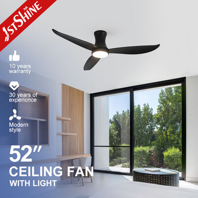 Guter Preis Schwarzer LED-Deckenventilator mit Fernbedienung Niederspannung Hochgeschwindigkeit Online