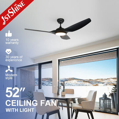 Guter Preis Led 35w 6 Geschwindigkeit DC Motor Deckenventilator mit Fernbedienung Schwarze ABS Blades Online