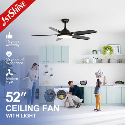 Guter Preis Schwarzer Deckenventilator mit Licht und Fernbedienung Online