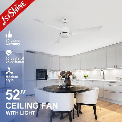 Guter Preis Kunststoffblätter 3 Farben LED Dimmbare Deckenventilator mit Fernbedienung 38W 230V/50HZ Online