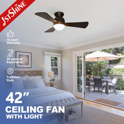 Guter Preis Farbe RoHS 42inch, die moderne Ventilator-Deckenleuchten mit 3 MDF-Blättern ändert Online