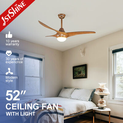 Guter Preis Plastikelektrischer Deckenlüfter-dekorative Innenbeleuchtung des blatt-Inverter-60W Online